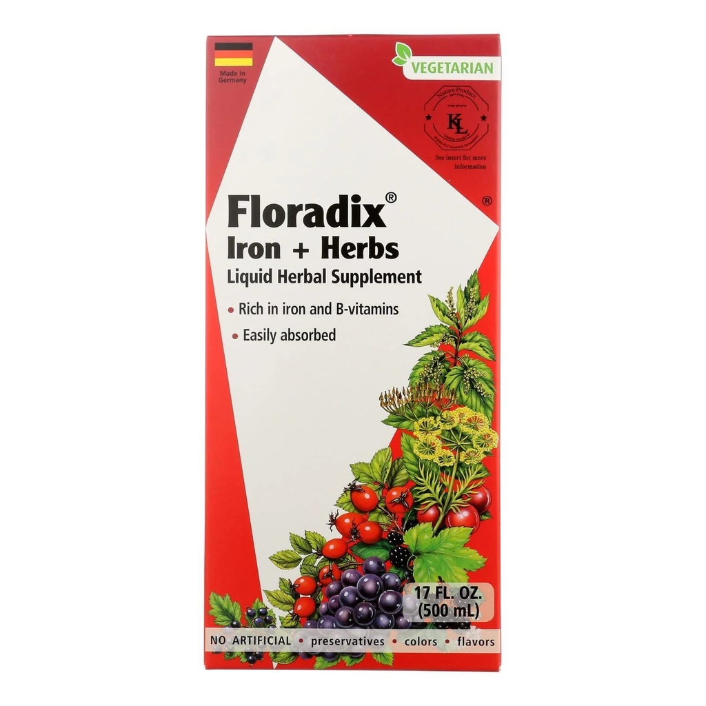FLORADIX ijzer & kruiden, 17 FZ