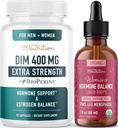 Herbal Hormone Balance Tinctuur & Extra Sterkte DIM Supplement 