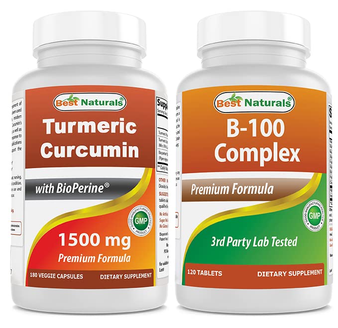 Kurkuma Curcumine 1500mg & B-100 Complex