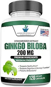 Ginkgo Biloba Extract 200mg, Biologische Ginkgo Biloba Extract, Ginkgo Biloba Supplementen, Ginkgo Biloba Extract, Ginkgo Biloba Biologische, Ginkgo Biloba Pillen, Ginkgo Biloba Capsules, 120 Vegan Capsules