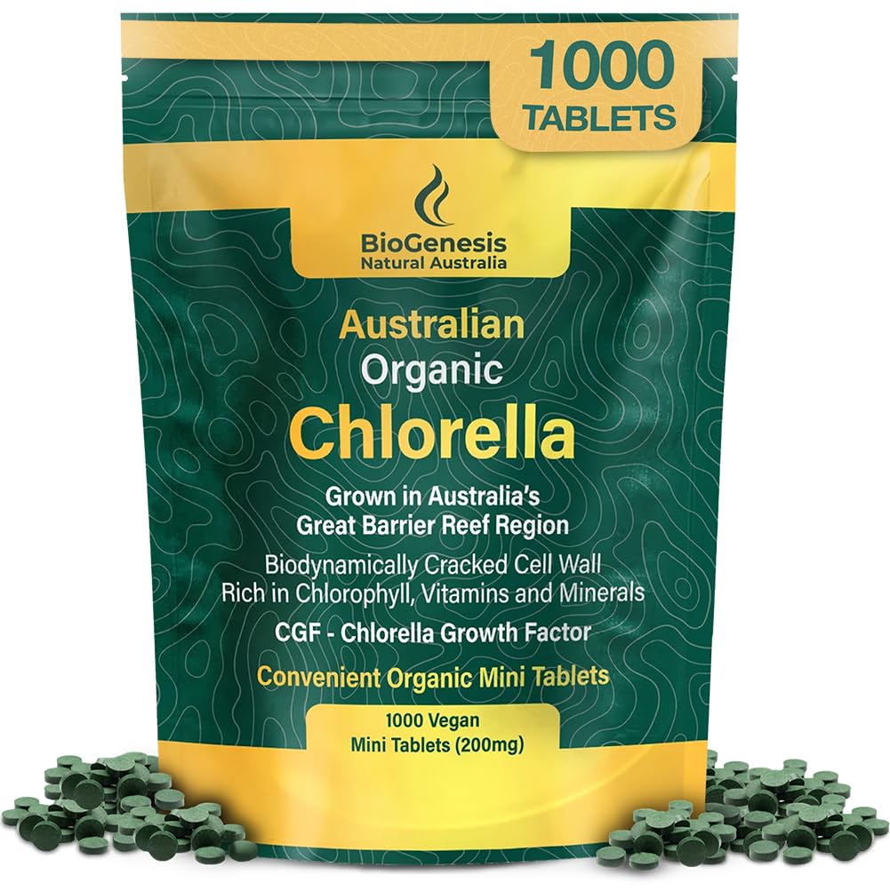 Biogenesis Organic Chlorella Mini Tablets 