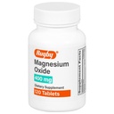 Rugby Magnesiumoxide 400 mg Tabletten - Dieetsupplement - Glutenvrij - 120 Tellen (1 Verpakking)