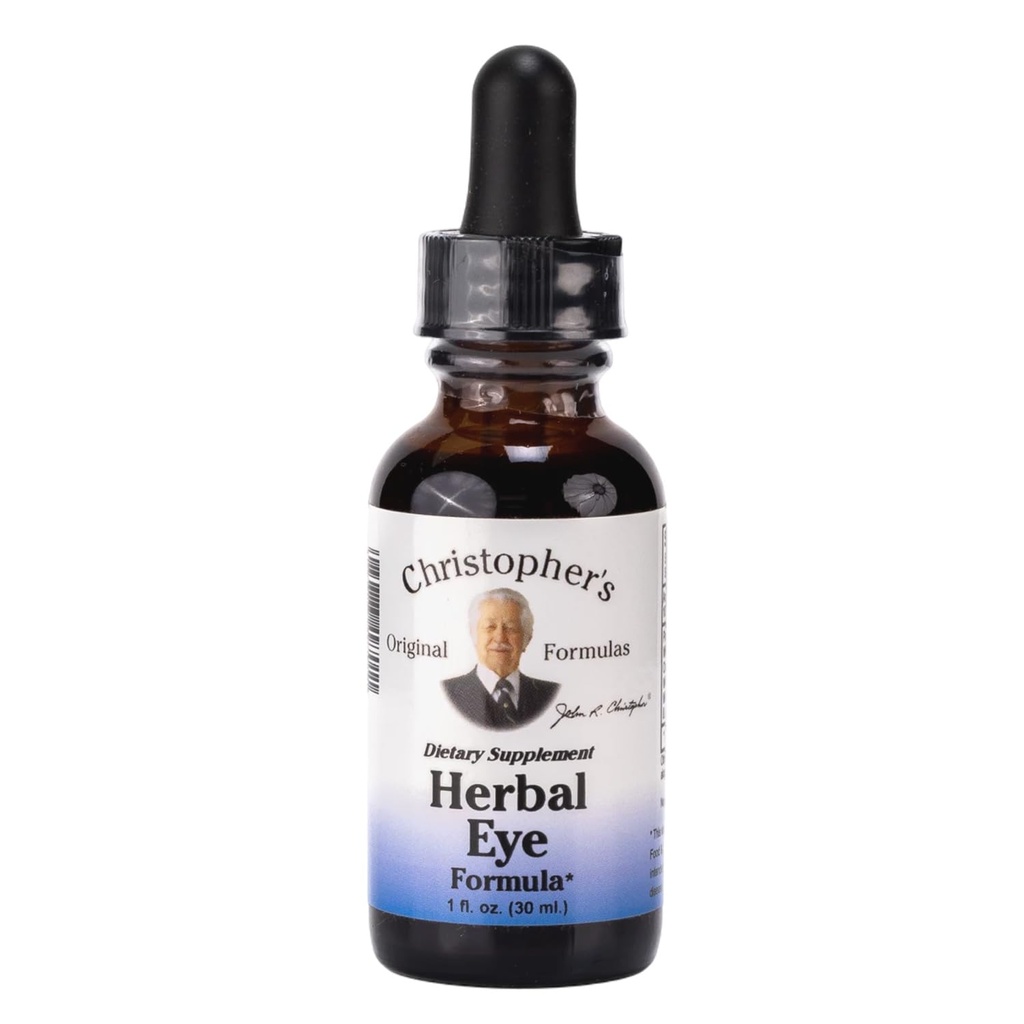 Christopher's Original Formules Herbal Eyebright, 1 fl oz - Natural Eye Wellness