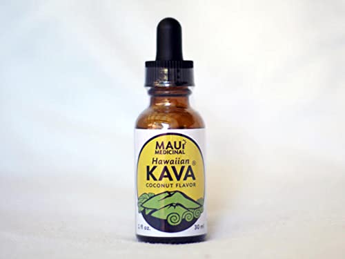 Kava Wortel Extract 1oz Kokosnoot Gearomatiseerd