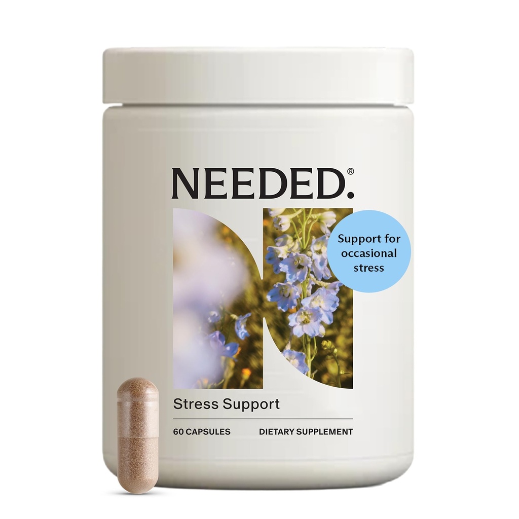 Behoefte. Stress Support - Herbal Blend Ondersteunende Mood, Energie, en Hormone Balance voor vrouwen - Kruidensupplement van Shatavari, Ashwagandha, Rhodiola - Niet-GMO - 30 dagen levering - 120 capsules