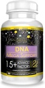 ACTIF DNA Mega Ondersteuning met 15+ Geavanceerde Factoren - Niet-GMO, Fast-Acting, Made in USA, 60 Tellen