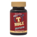NaturesPlus Ultra T Man, Uitgebreide Release - 60 Bi-layered tabletten - Ondersteunt spier Gain - Vegetarisch, Glutenvrij - 30 porties
