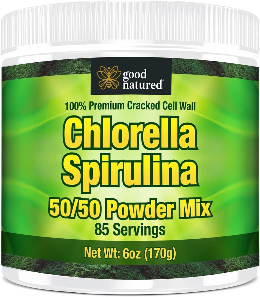 Good Natured Premium Chlorella Spirulina Powder 
