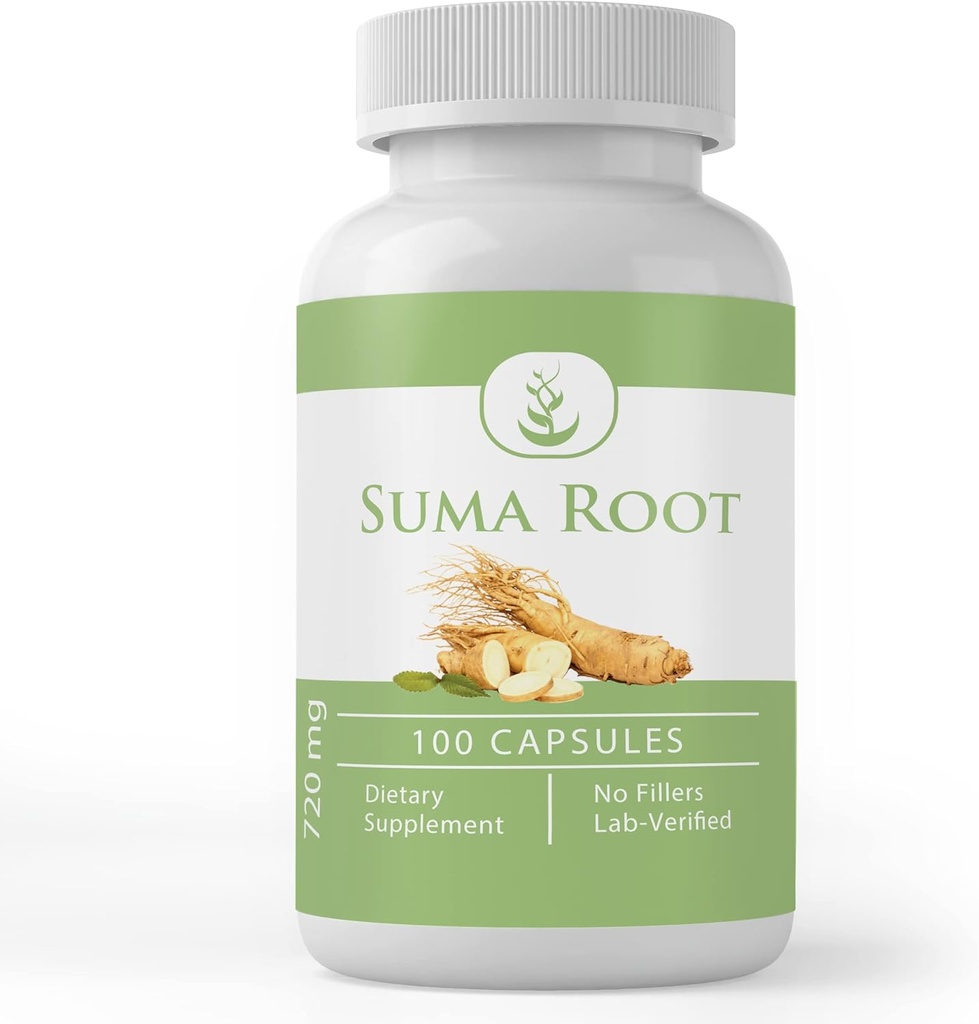 Pure Original Ingredients Suma Root, (100 Capsules) Always Pure, No Additives or Fillers, Lab Verified