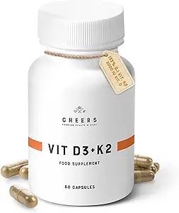 CHEERS Vitamine D3 K2 Supplement 