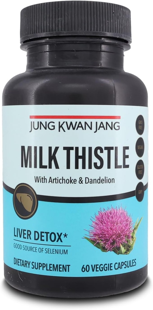 JUNG KWAN JANG Melkdistel met Artichoke & Dandelion - 60 Capsule