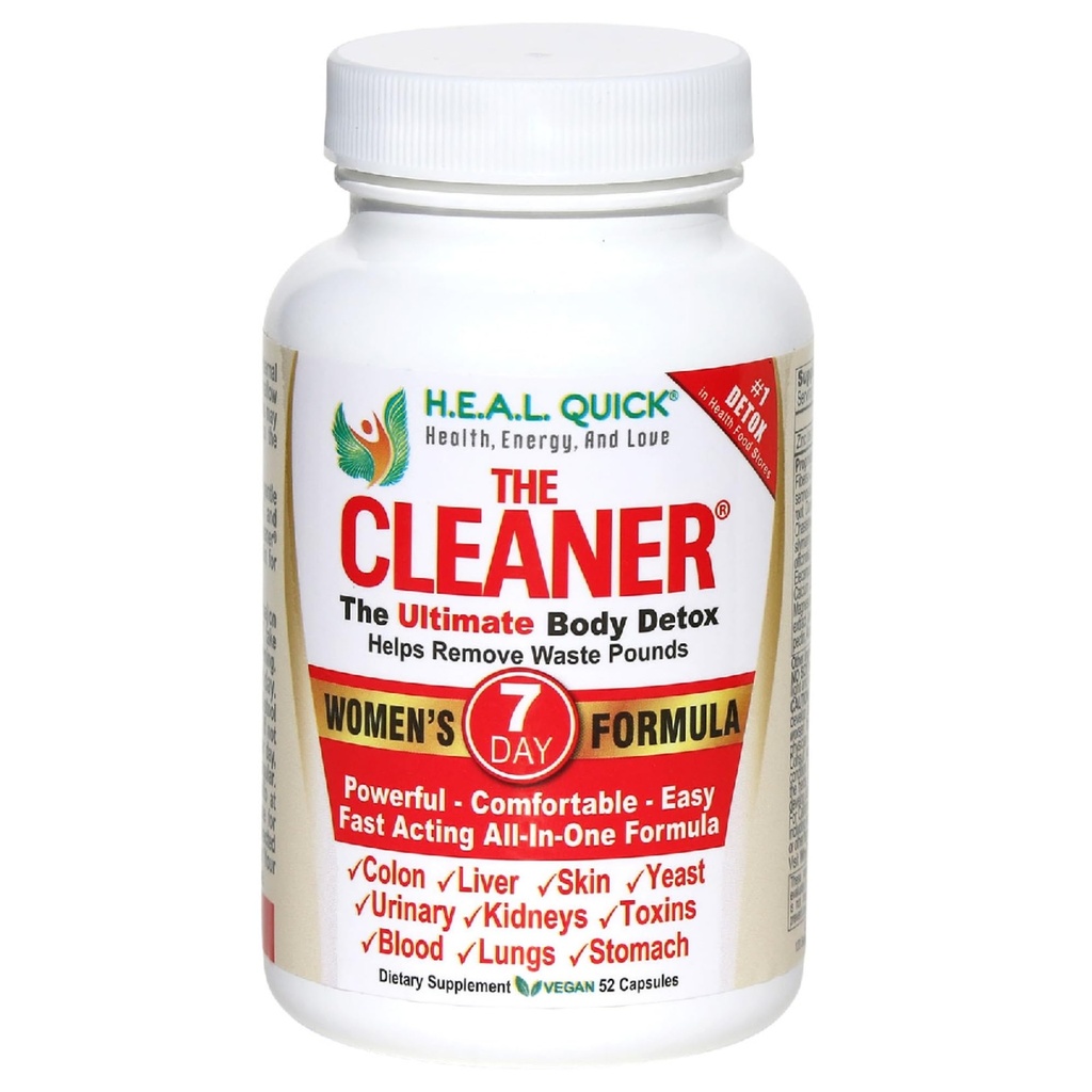 Century Systems De schonere detox, krachtige 7-dagen Complete interne reiniging formule voor vrouwen, Ondersteuning Digestieve Gezondheid, 52 Vegetarische Capsules