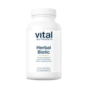 Vitale voedingsstoffen Herbal Biotic - Herbal Immune Support Supplement - Antioxidant Support Promoot gezond immuunsysteem - Gluten, zuivel, sojavrij - Non-GMO - 120 capsules