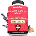 Nutrivein Premium Fadogia Agrestis en Tongkat Ali Supplement met Turkesterone - 1100 mg - 120 Caps - synergistische Blend voor prestaties, kracht en herstel voor mannen en vrouwen van alle leeftijden