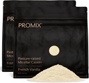 ProMix Nutrition Casein Proteïne Poeder - Gras-Fed, Pasture Raised, Slow Release 25g Micellar Casein - 5.4g BCAAs Glutenvrij, Suikervrij, Sojavrij - Vanille, 5lb