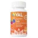 VAL Magnesium voor kinderen Hoge absorptie Magnesium voor Kalm, Ontspannen & Focus & Mg Glycinate, Citrate & Taurate met vitamine B6, D & C 