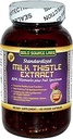 Biologische Milk Thistle Capsules, 180 Caps, Pure Milk Thistle Powder Plus 80% Silymarin Extract Standaard Complex, 450 mg, Natuurlijke Lever Gezondheid Supplement, Immune Boost, Detox en Reiniging