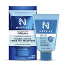 Nerve Pain Relieving Cream, Max Strength Non-Greasy Topical Pain Reliever met Lidocaine en Menthol voor tenen, voeten, vingers, handen, benen en armen, 3.0oz