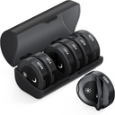 TookMag Pillen Organizer 2 keer per dag, Medicine Pillen Organisator, Weekly Pillen Organizers AM PM Pill Box, Grote Capaciteit 7 dagen pil Box voor Geneeskunde/Vitamine/Visolie/Supplements (Zwart)
