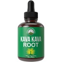 Kava Kava Root Extract Calming Liquid Drops Meer geconcentreerd - 1:3 Extractie verhouding. Veganistisch supplement Steun voor ontspanning, rust, natuurlijke slaap. Suikervrij Glutenvrij VS Getest Tinctuur