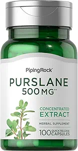 Piping Rock Purslane Leaf Supplement 500mg 