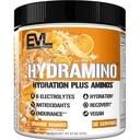 Evlutie Voeding HYDRAMINO Complete Hydration Multiplier, Alle 6 Elektrolyten, Vitamine C & B, Fluid Boosting Aminos, Kokoswater, Endurance, Herstel, Antioxidanten, 30 Serve, Oranje Mango