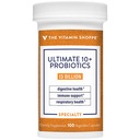 De Vitamine Shoppe Ultimate 10+ Probiotica, 13 Miljard CFUs voor Digestieve Gezondheid, Immuun Ondersteuning en Respiratoire Gezondheid (100 Plantaardige Capsule)
