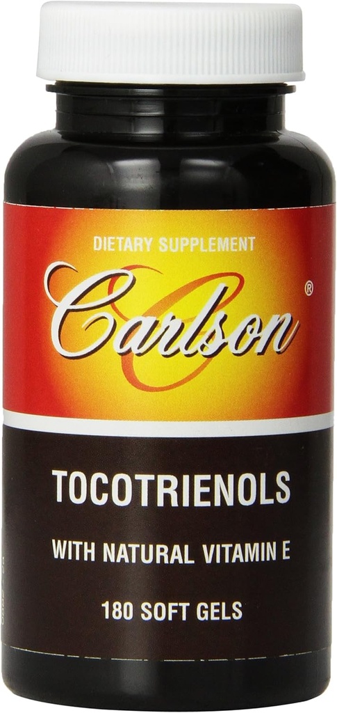 Carlson Labs Tocotrienolen met natuurlijke vitamine E, 180 Softgels