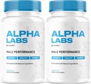 (2 Pack) Alpha Labs, Alpha Labs Capsules, Alfa Labs, Alfa Labs Max Performance, Advanced Formula, Alpha Labs, Alpha Strenght Labs, Alfa Labs Capsules, 120 Capsules gedurende 2 maanden