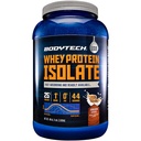 BODYTECH Wei-eiwitisolaatpoeder - met 25 gram eiwit per portie en BCAA's - Ideaal voor post-workout spieropbouw en groei, Bevat melk en soja - kaneelgranen (3 pond)