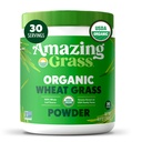 Verbazingwekkend gras Tarwegras poeder: 100% Whole-Leaf Tarwegras poeder voor energie, Detox & Immunity Support, Chlorofyl Het verstrekken van groen, 30 porties