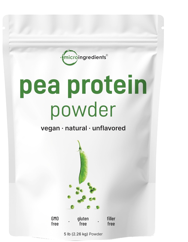 Micro Ingrediënten Noord-Amerikaanse Grown, Pea Proteïne Poeder, 5 Ponden 