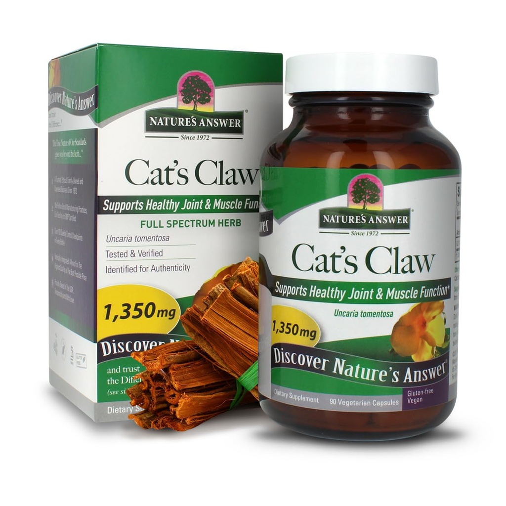 Het antwoord van de natuur Cat's Claw Innerlijke Bark 