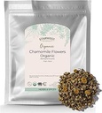 Starwest Botanicals Biologische Kamille Bloemen Geheel - Gedroogde Loose Leaf Herb voor thee, kruidenlotions, & Bakken, Gecertificeerde Koosjer, Niet-GMO - Bulk 1 lb Bag