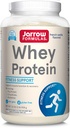 Jarrow-formules Wei Proteïne met 18 g eiwit, 3,8 g BCAA's, & Glutamine, Dieetsupplement voor spierfunctie en herstel Ondersteuning, 32 oz Vanille Gearomatiseerd Poeder, ongeveer 36 dagen Levering