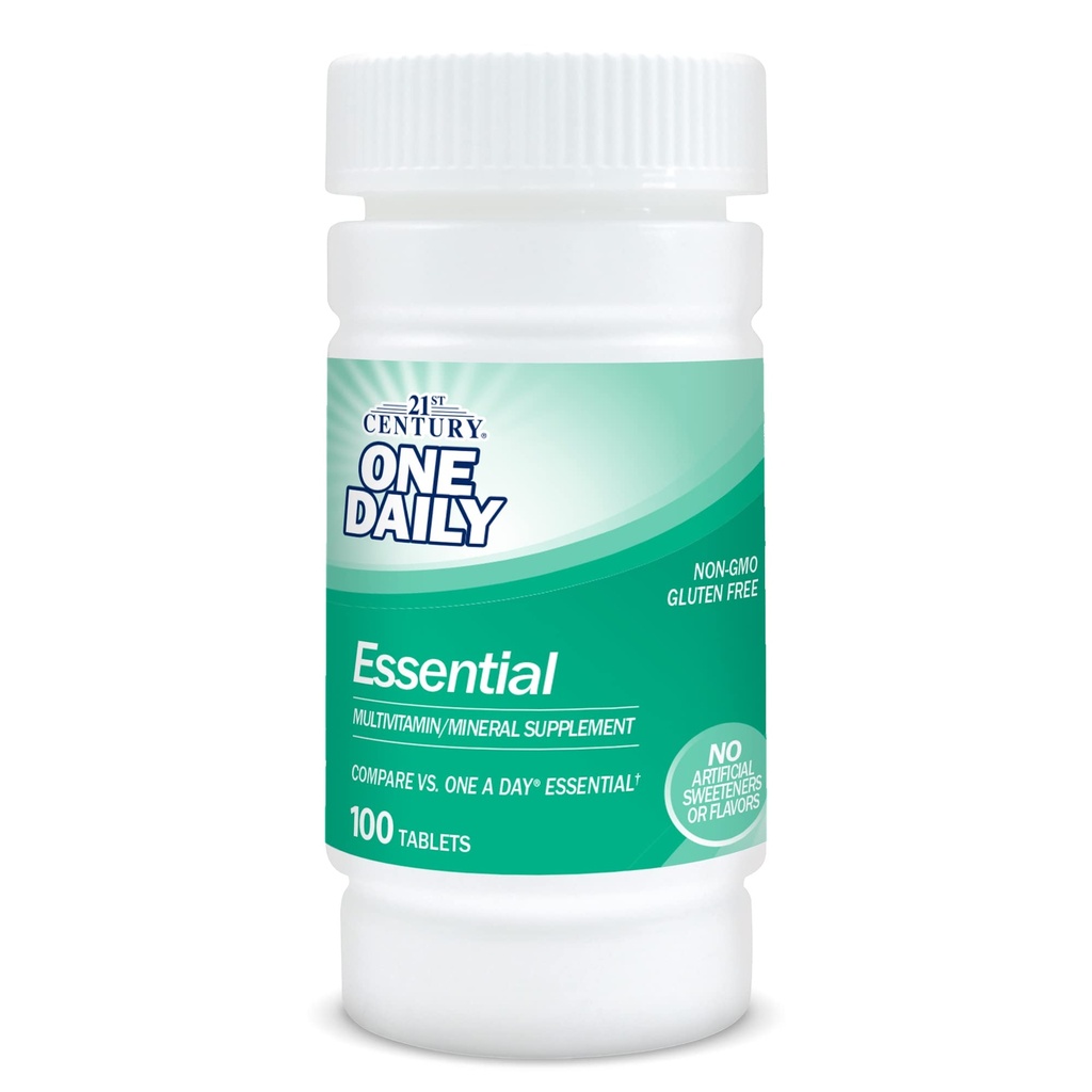 21ste eeuw Een dagelijkse essentiële tabletten, 100 Tellen