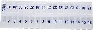 Eenmaal per dag Maandelijkse pil Organisator 