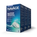 Navage SaltPod Bundle 3 30-Packs (90 SaltPods) - Navage Salt Pod Refills Only - Exclusief ontworpen voor het Nasal Nasal Irrigation System - Sinus Rinse en Saline Pods voor snelle en verzachtende verlichting
