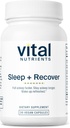 Vitale voedingsstoffen Slapen + herstellen - Veganistisch supplement - Slaapondersteuning - Melatonine, Ashwagandha & L-Theanine - Gluten, zuivel en sojavrij - 30 capsules