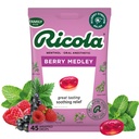 Ricola Berry Medley Throat Drops, 45 Graaf, Delicious Throat Relief & Care, Orale Verdoving, Natuurlijk Gearomatiseerd