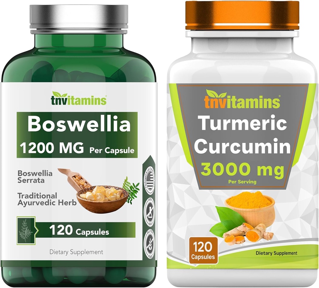 Boswellia Serrata & Turmeric Curcumin met zwarte peper