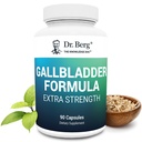 Dr. Berg Gallblader Formula Extra sterkte - met Ox Bile Poeder en Conjugated Bile Acid - Digestieve Enzymen Eigen Blend - Full 45-Day Supply - 90 plantaardige capsules