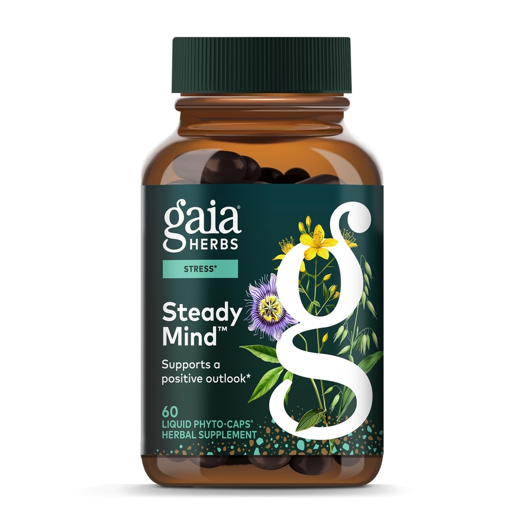 Gaia Kruiden Emotionele Balance - Stress Support Supplement om de body cope met stress te helpen - met St. John