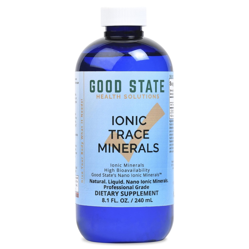 Good State Liquid Ionic Trace Minerals (96 porties bij 125 mg - 8 floz)