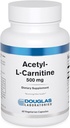 Douglas Laboratories Acetyl L-Carnitine 500 mg Ondersteunt hersen- en zenuwfunctie tijdens het normale verouderingsproces* 60 capsules