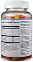 Basis Visolie 303 mg, citroen, sinaasappel- en aardbeien-banaansmaken, 90 Gummies (2 per portie), EPA en DHA Omega-3 vetzuren (voorheen Solimo) (verpakking van 2)