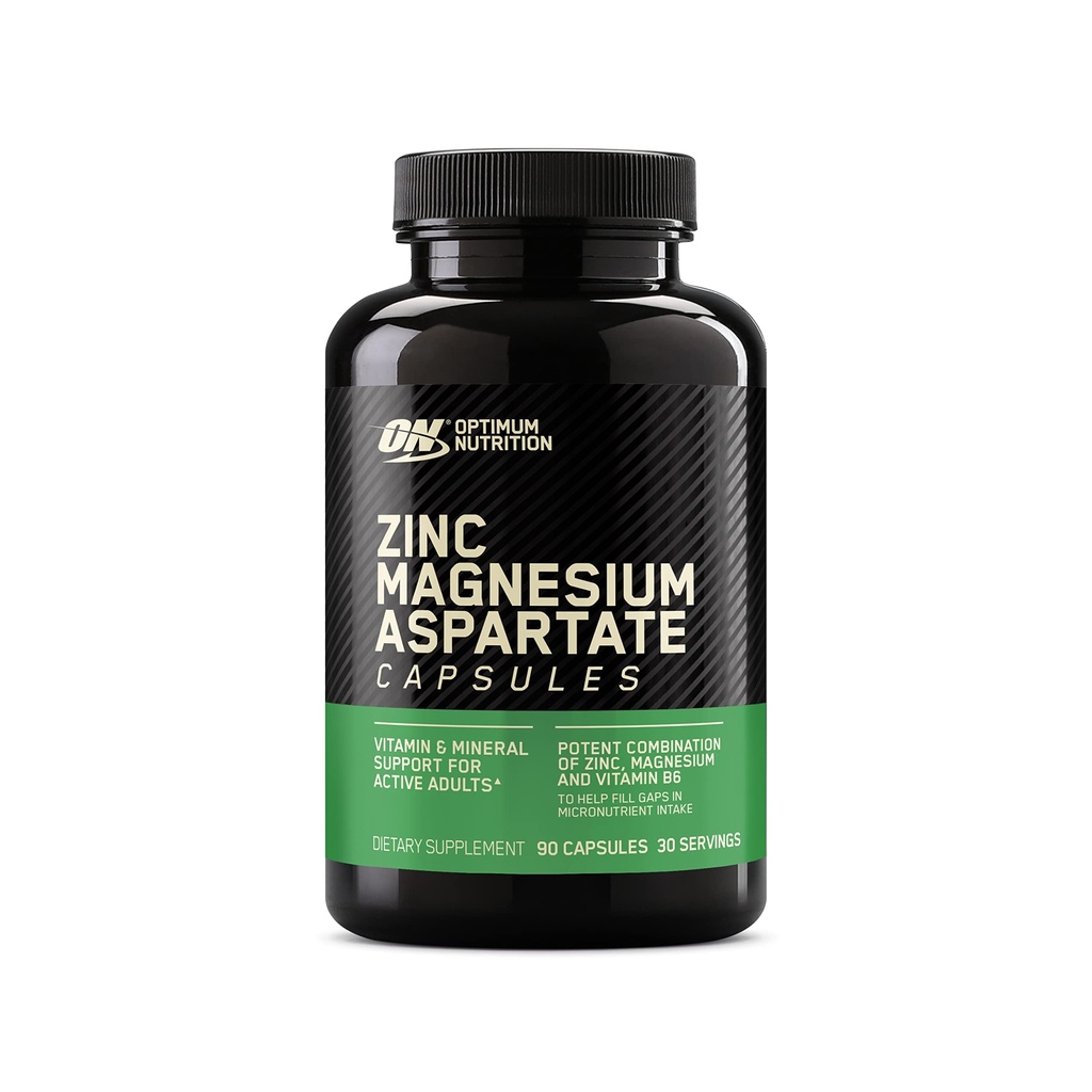 Optimum Nutrition Muscle Recovery and Endurance Supplement for Men and Women, Zinc and Magnesium Supplement, 90 Count