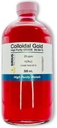 Echt goud (Closed Gold) 25 ppm - 99,99+% Zuiverheid - 500 ml (16,9 Fl Oz) in glazen fles - Made in USA