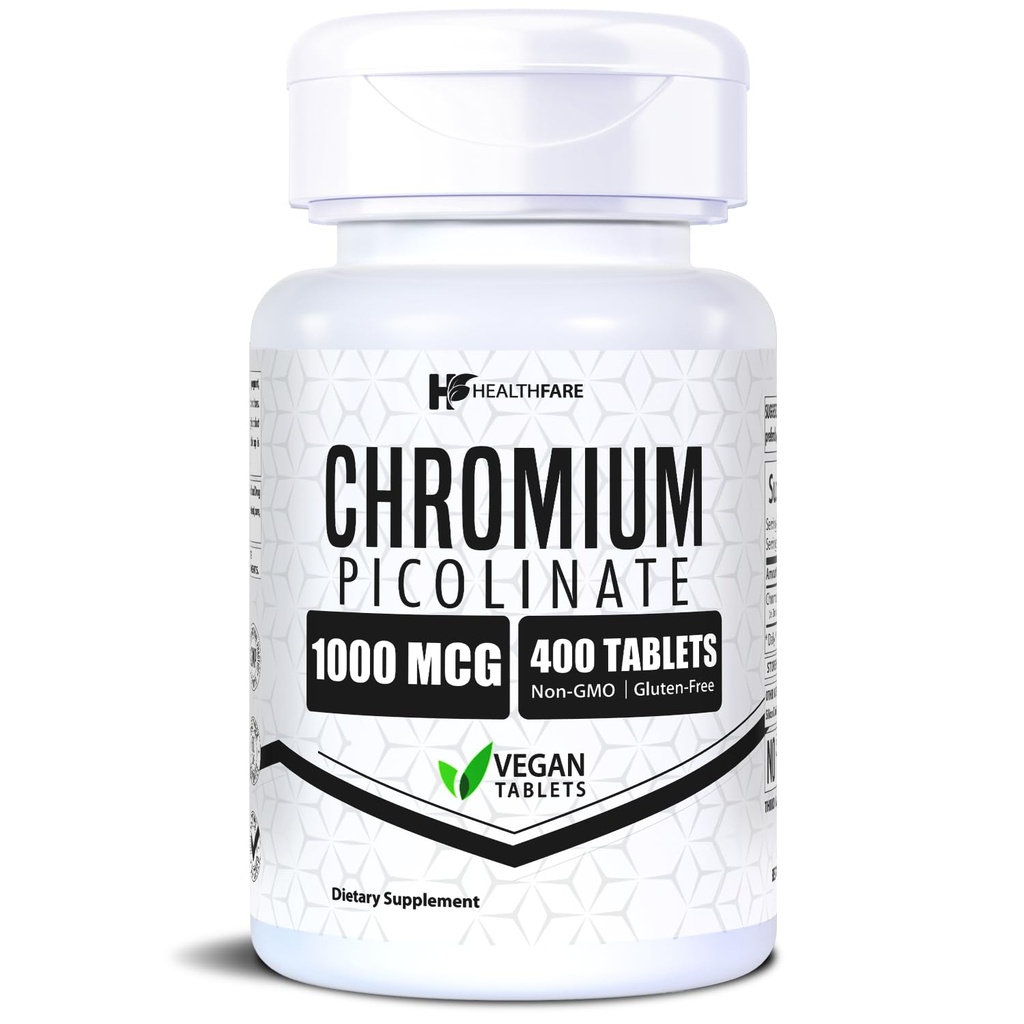 HealthFare Chroom Picolinate 1000mcg 