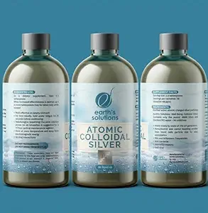 Atomic Collective Silver Solution for Natural Wellness and Immune Support - Ionic Silver Supplement ASIN: B0CBZSWPR5